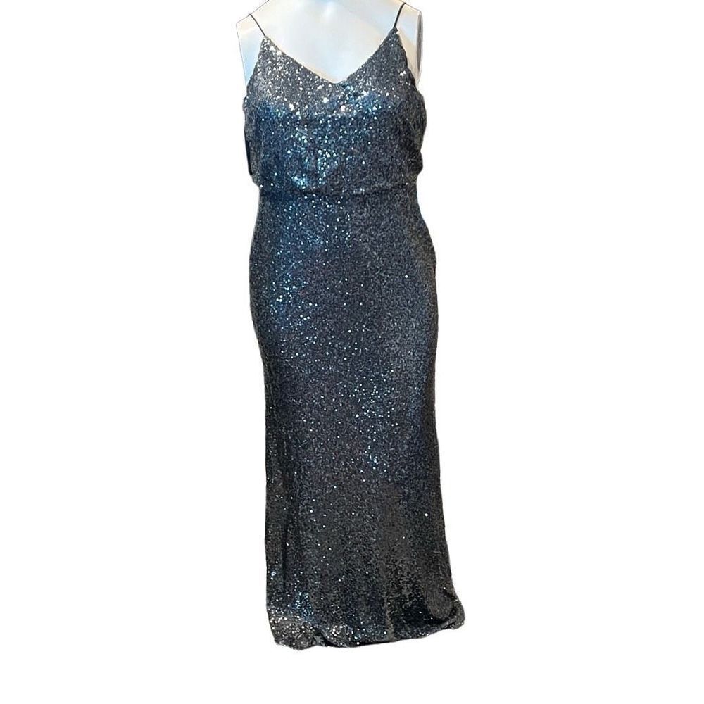 After Six Sequin Gown Maxi Dress